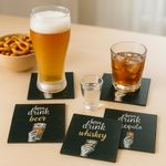 Set de 6 Portavasos con Base