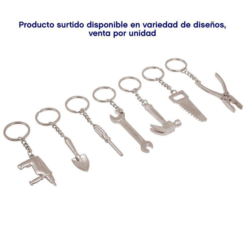 Llavero Mini Herramientas Diseños Surtidos - Truper