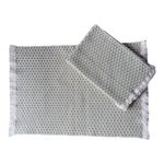 Juego de Individuales Tejidos con Diseño Rombos Verde