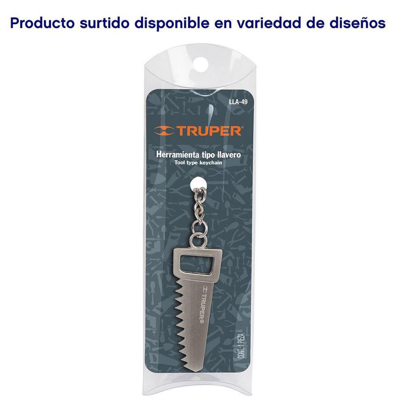 Llavero Mini Herramientas Diseños Surtidos - Truper