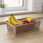 Cesta Calada Latte 49x33x16 Cm