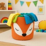 Cesto para Ropa Diseño de Zorro