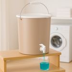 Cubeta Grande con Tapa y Dispensador 15L