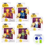 Figuras The Simpsons 2.5 Plg Wave 2 Diseños Surtidos
