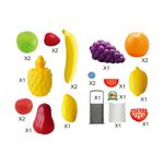 Set de Carrito de Compras con Frutas
