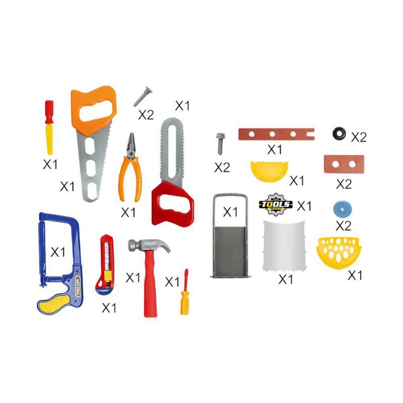 Set de Carrito de Herramientas Infantil