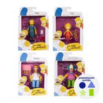 Figura The Simpsons W2 5 Plg Diseños Surtidos