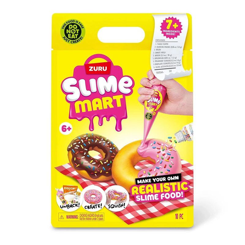 Set de Slime Mart Bolsa de Compras 13 Pzas