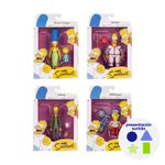 Figura The Simpsons W3 5 Plg Diseños Surtidos