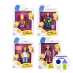Figuras The Simpsons 3 Plg Wave 1 Diseños Surtidos
