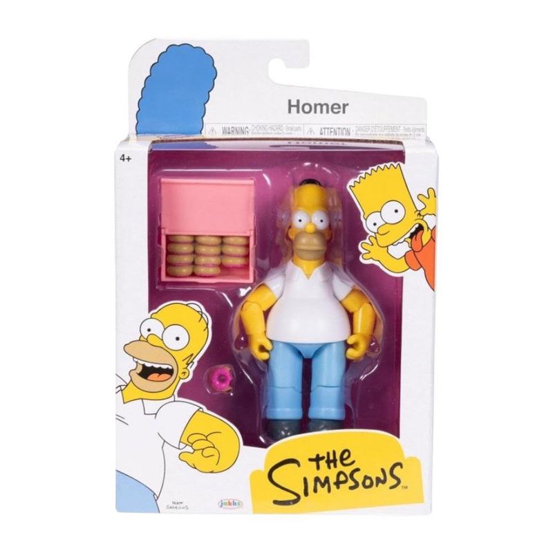 Figuras The Simpsons 3 Plg Wave 1 Diseños Surtidos