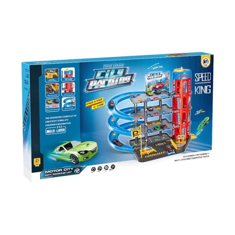 Set de Pista de Autos con 3 Loops