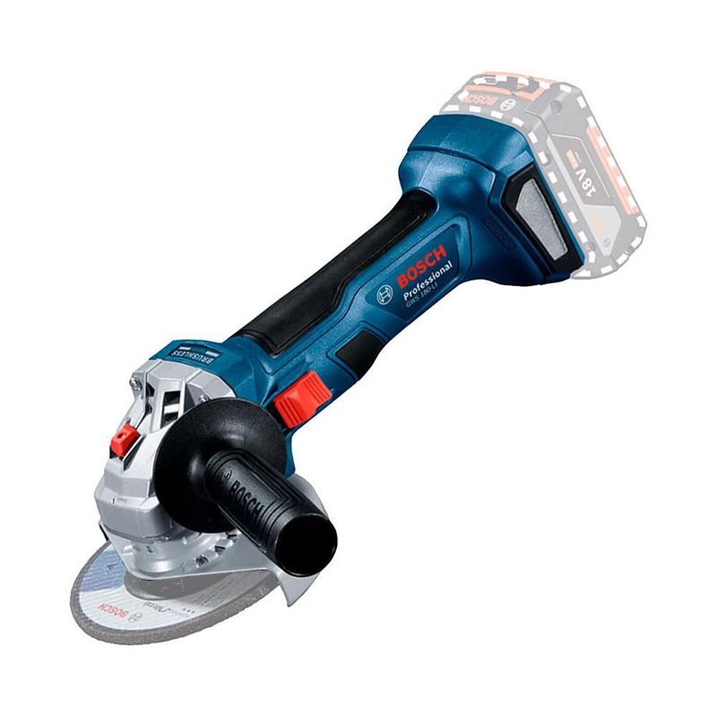 Esmeriladora Angular GWS 180-LI 18 V Brushless 4 1/2 Plg