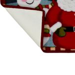 Alfombra Navideña 44x76 Cm Santa