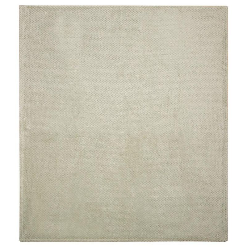 Throw Suave Texturizado 127x152 Cm Verde