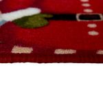Alfombra Navideña 40x60 Cm Santa