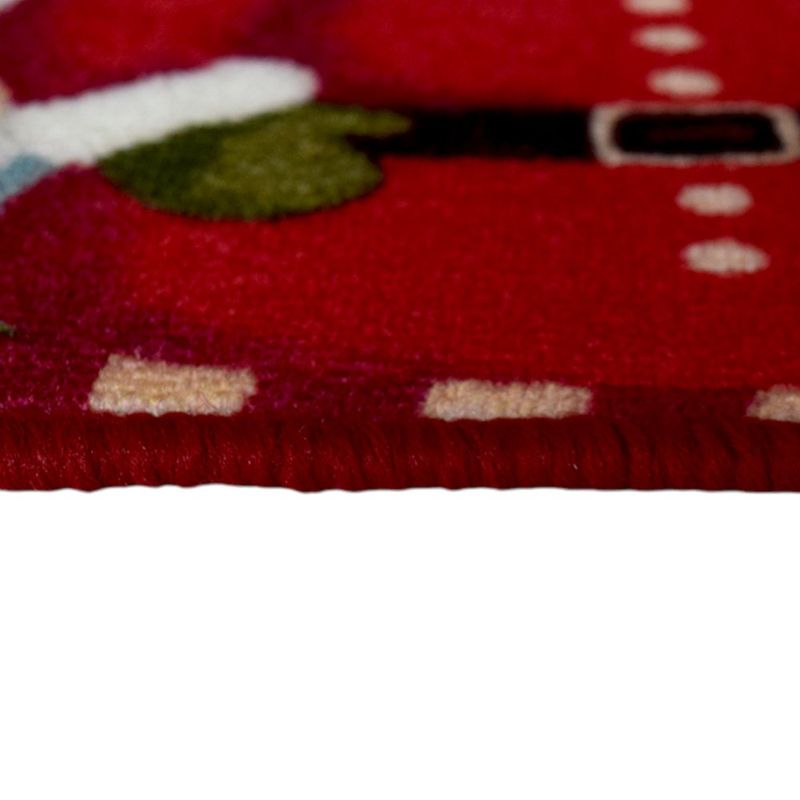 Alfombra Navideña 40x60 Cm Santa