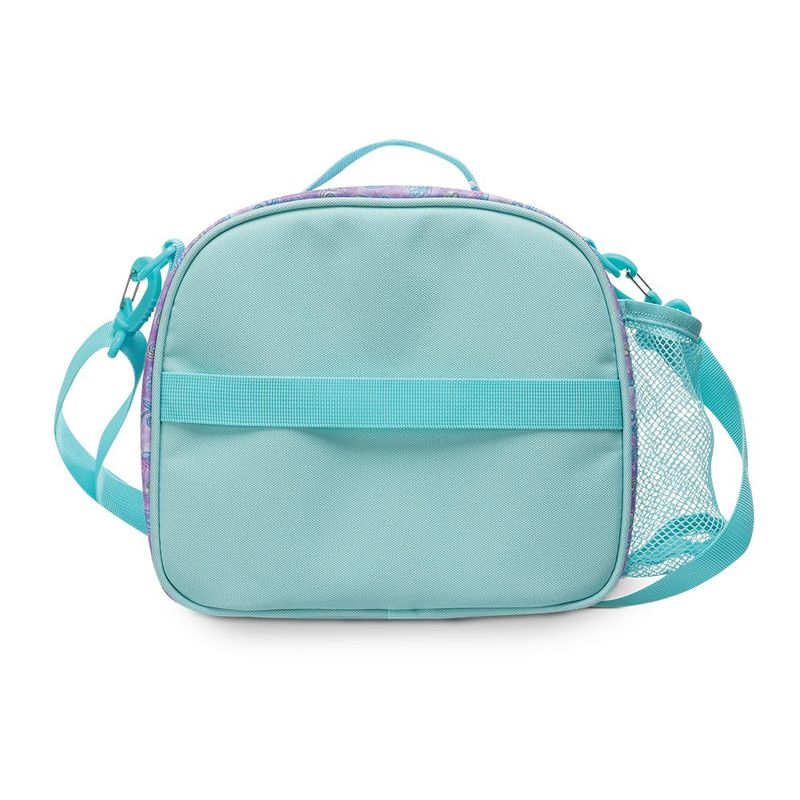 Lonchera Escolar Celeste con Diseño de Fantasía