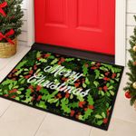 Alfombra Navideña 44 x 76 Cm Merry Christmas