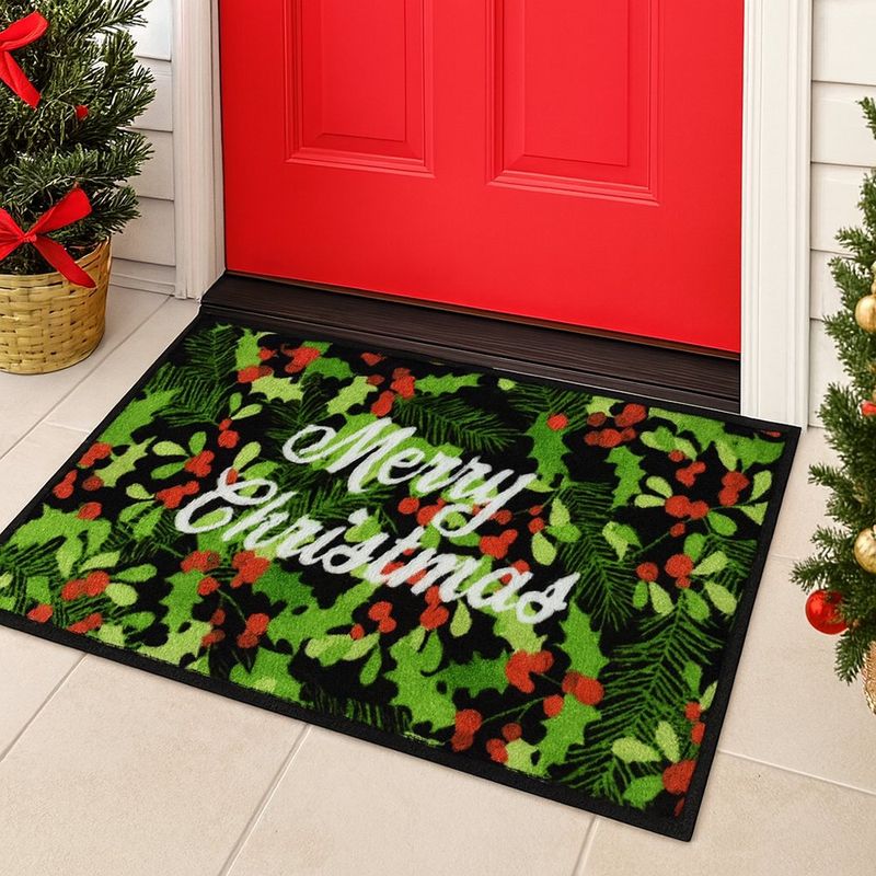 Alfombra Navideña 44 x 76 Cm Merry Christmas