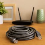 Cable Utp Gris Cat 6 de 10 M