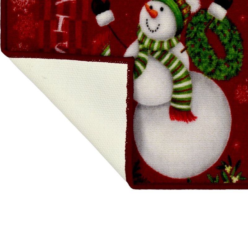 Alfombra Navideña 40x60 Cm Snowman