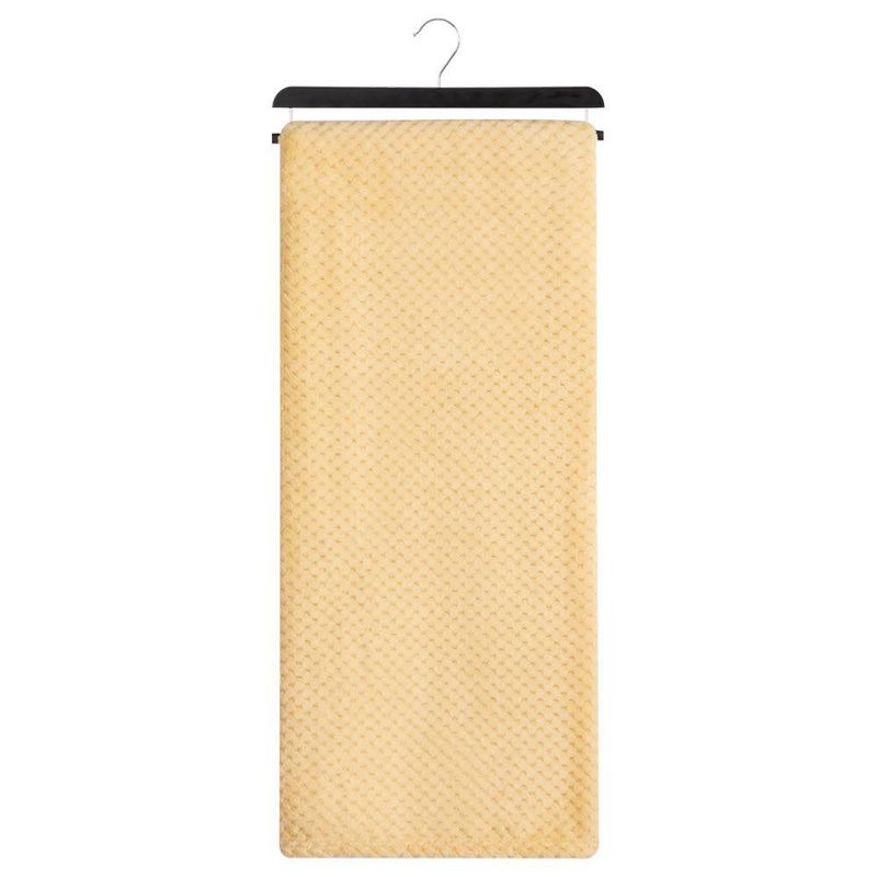 Throw Suave Texturizado 127x152 Cm Amarillo