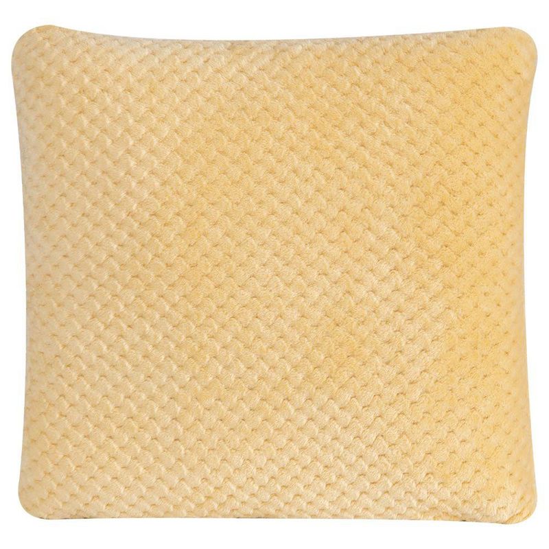 Set 2 Cojines Decorativos 40x40 Cm Amarillo