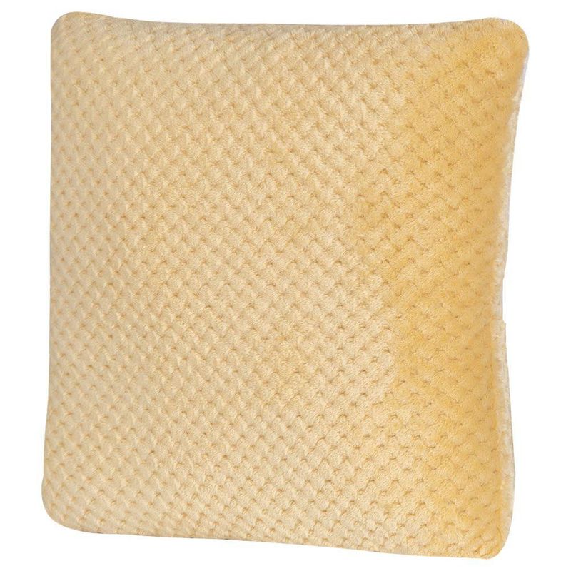 Set 2 Cojines Decorativos 40x40 Cm Amarillo