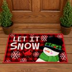 Alfombra Navideña Let It Snow 44x76 Cm