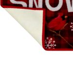 Alfombra Navideña Let It Snow 44x76 Cm