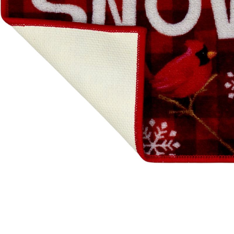 Alfombra Navideña Let It Snow 44x76 Cm