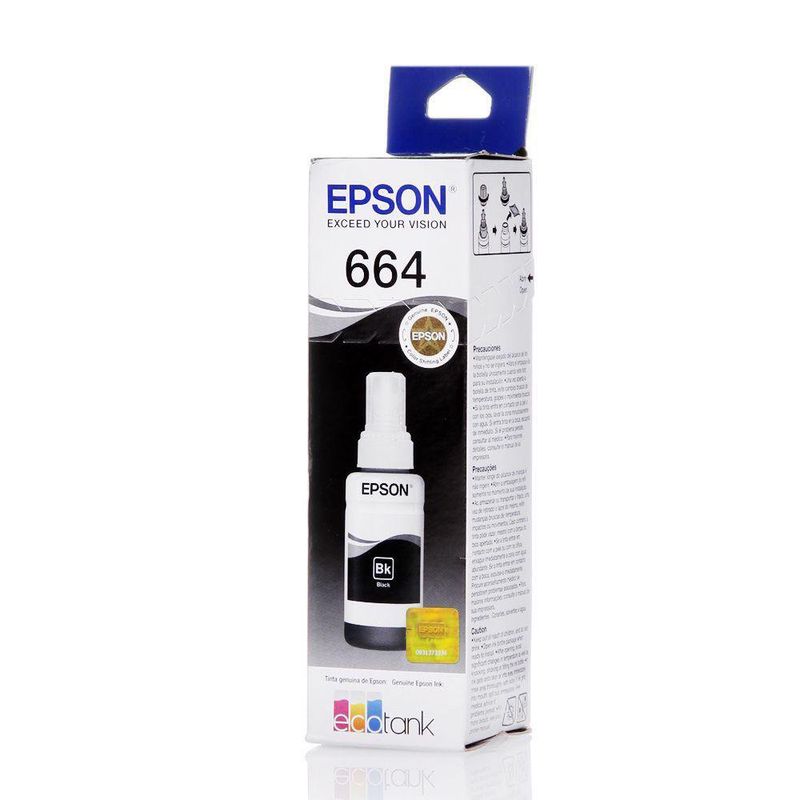 Tinta Epson T664120 Negro