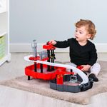 Estación de Bomberos con Vehículo 50x30x35 Cm