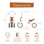 Triciclo Bunzi 2 en 1 Camel