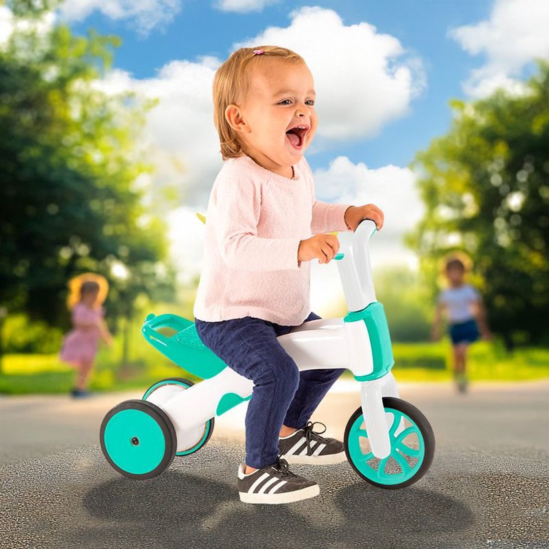Triciclo Bunzi 2 en 1 Menta