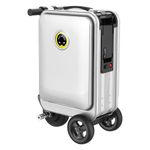 Maleta Eléctrica Inteligente Plateada