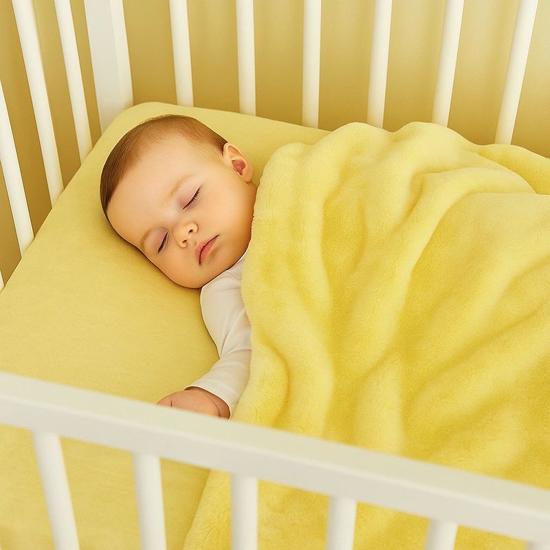 Throw Amarillo 127 x 150 Cm