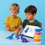 Set de Arcilla Moldeable Mega Dinos – 6 Latas