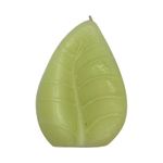 Vela Decorativa de Cera en Forma de Hoja