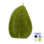 Vela Decorativa de Cera en Forma de Hoja