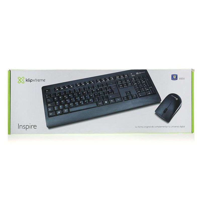 Combo Teclado y Mouse Inalámbrico