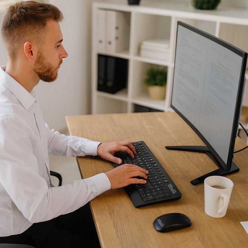 Combo Teclado y Mouse Inalámbrico