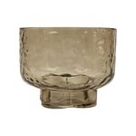 Florero Bajo de Vidrio Estilo Macchiato