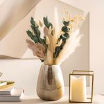 Florero Decorativo Tornasol de Vidrio