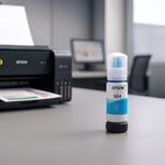 Tinta Epson T504220-Al Cyan L4150