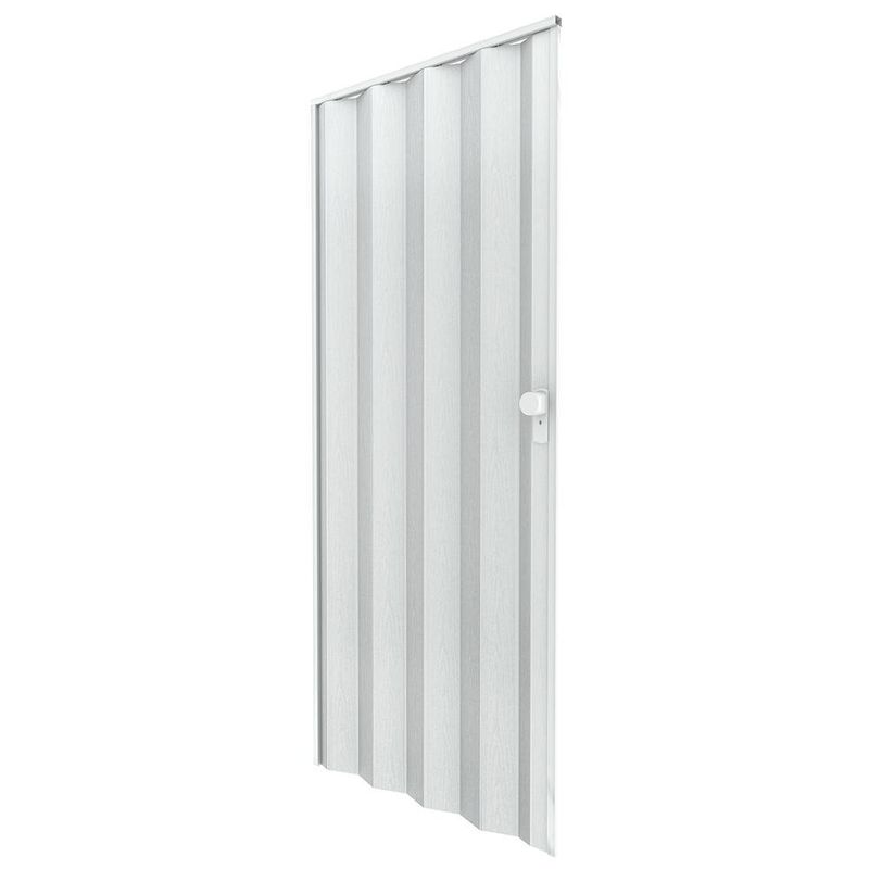 Puerta Plegable de PVC Color Miel 90x210 Cm
