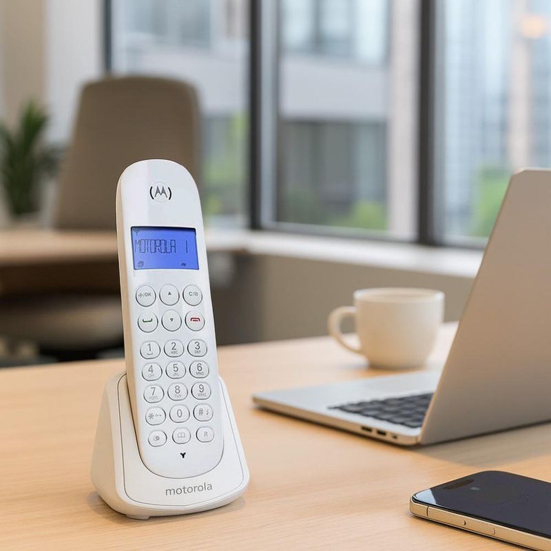 Teléfono Inalámbrico M700W Color Blanco