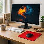 Mouse Pad Antideslizante Rojo