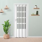 Puerta Plegable de PVC Lugano Blanco